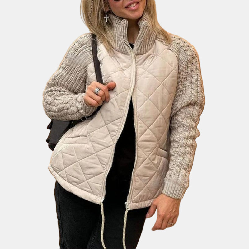 Clara - Soft-Knit Puffer Jacket